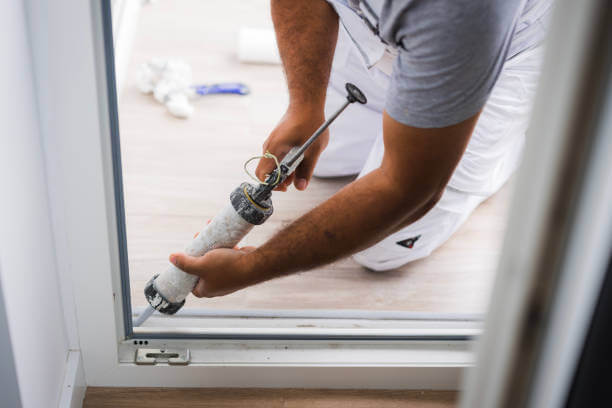 Barefoot Beach sliding door installation